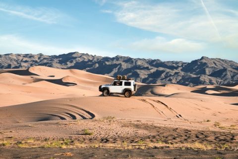 スズキ ジムニー ARB モンゴル 砂丘 風景